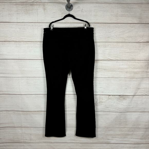 A New Approach Plus Size Black Mid Rise Slim Bootcut Jeans Size 20 TALL - Picture 6 of 8